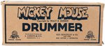 "NIFTY MICKEY MOUSE DRUMMER" TIN TOY WITH RARE BOX.