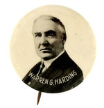 SCARCE 1920 HARDING REAL PHOTO.