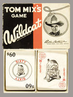 "TOM MIX'S GAME WILDCAT" BY PARKER BROS.