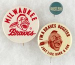 BRAVES THREE MUCHINSKY BOOK PHOTO EXAMPLE BUTTONS.