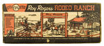 "COMPLETE ROY ROGERS RODEO RANCH" OLD STORE STOCK BY MARX.