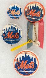 METS (4) DIFFERENT LOGO BUTTONS MUCHINSKY BOOK PHOTO EXAMPLES.