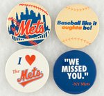 METS (4) BUTTONS AND MUCHINSKY BOOK PHOTO EXAMPLES.