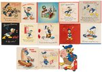 DONALD DUCK HALLMARK/HALL BROS. LOT OF 19 DIFFERENT CARDS.