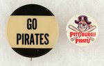 PIRATES TWO BUTTONS UNLISTED IN MUCHINSKY.