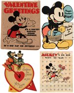 MICKEY & MINNIE MOUSE GREETING CARDS LOT OF 14 DIFFERENT.