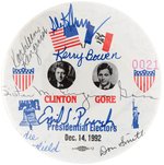 CLINTON/GORE 1992 IOWA PRESIDENTIAL ELECTOR JUGATE BUTTON PAIR.