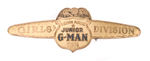 “MELVIN PURVIS JUNIOR G-MAN CORPS GIRLS DIVISION.”