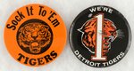 TIGERS CHAMPIONSHIP RELATED BUTTONS MUCHINSKY BOOK PHOTO EXAMPLES.