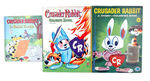 "CRUSADER RABBIT" STORYBOOK/COLORING BOOKS LOT OF THREE.