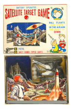 "BATTERY OPERATED SATELLITE TARGET GAME."