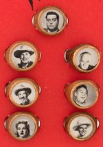 "REAL PHOTO RINGS OF COWBOY AND TELEVISION STARS” FULL STORE DISPLAY CARD.