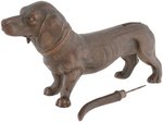 RONSON DACHSHUND FIGURAL STRIKER LIGHTER.