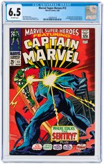 "MARVEL SUPER-HEROES" #13 MARCH 1968 CGC 6.5 FINE+ (FIRST CAROL DANVERS).