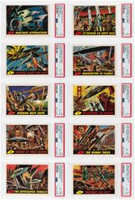 "MARS ATTACKS" TOPPS PSA GRADED COMPLETE GUM CARD SET