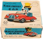 HUCKLEBERRY HOUND "HUCKLEBERRY CAR" BOXED MARX FRICTION CAR.