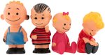 PEANUTS 1960s VINYL FIGURE SET.