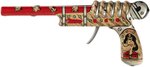"POPEYE PIRATE PISTOL" BOXED MARX CLICKER GUN.