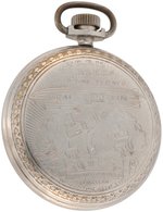 "ZEP - GRAF ZEPPELIN" AROUND THE WORLD FLIGHT COMMEMORATIVE POCKET WATCH.