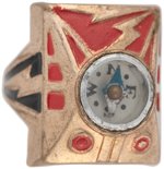 CAPTAIN MARVEL ROCKET RAIDER COMPASS RING.