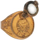 LITTLE ORPHAN ANNIE SECRET GUARD MAGNIFYING RING.