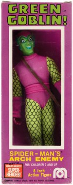 "THE GREEN GOBLIN" SECOND VERSION BOXED MEGO ACTION FIGURE.