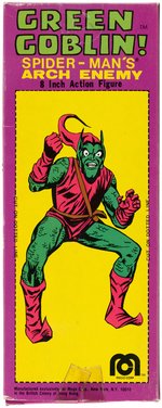 "THE GREEN GOBLIN" SECOND VERSION BOXED MEGO ACTION FIGURE.