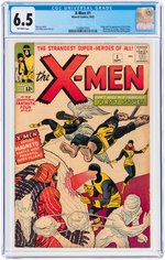 "X-MEN" #1 SEPTEMBER 1963 CGC 6.5 FINE+ (FIRST X-MEN & MAGNETO).