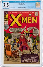 "X-MEN" #2 NOVEMBER 1963 CGC 7.5 VF- (FIRST VANISHER).