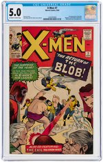 "X-MEN" #7 SEPTEMBER 1964 CGC 5.0 VG/FINE.