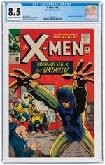 "X-MEN" #14 NOVEMBER 1965 CGC 8.5 VF+ (FIRST SENTINELS).