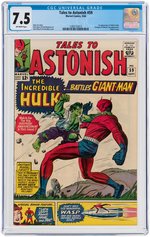 "TALES TO ASTONISH" #59 SEPTEMBER 1964 CGC 7.5 VF-.