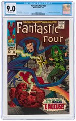 "FANTASTIC FOUR" #65 AUGUST 1967 CGC 9.0 VF/NM (FIRST RONAN THE ACCUSER).