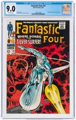 "FANTASTIC FOUR" #72 MARCH 1968 CGC 9.0 VF/NM.