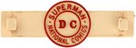 "DC - SUPERMAN - NATIONAL COMICS" 1960s COMIC BOOK RACK ATTACHMENT.