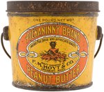 BLACK AMERICANA "PICKANINNY BRAND PEANUT BUTTER" TIN.