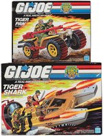 G.I. JOE "TIGER PAW" AND "TIGER SHARK" VEHICLE BOXED PAIR.