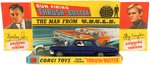 "THE MAN FROM U.N.C.L.E. GUN-FIRING THRUSH-BUSTER" BOXED CORGI DIE-CAST VEHICLE (COLOR VARIETY).