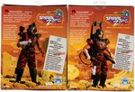 SPIRAL ZONE BANDIT AND REAPER ACTION FIGURE PAIR.