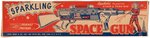 "OFFICIAL REX MARS PLANET PATROL SPARKLING SPACE GUN" BOXED MARX SPACE RIFLE.