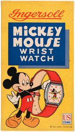 "INGERSOLL/US TIME MICKEY MOUSE WRIST WATCH" BOXED 1947 MODEL.