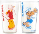 "POPEYE" GLASSES LOT.