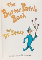 DR. SEUSS "THE BUTTER BATTLE BOOK" SIGNED & NUMBERED FIRST EDITION.