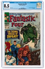 "FANTASTIC FOUR" #58 JANUARY 1967 CGC 8.5 VF+.