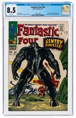 "FANTASTIC FOUR" #64 JULY 1967 CGC 8.5 VF+ (FIRST KREE SENTRY).