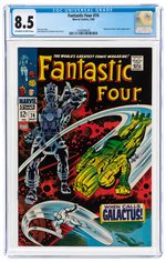 "FANTASTIC FOUR" #74 MAY 1968 CGC 8.5 VF+.