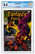 "FANTASTIC FOUR" #76 JULY 1968 CGC 8.0 VF.