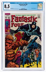 "FANTASTIC FOUR" #82 JANUARY 1969 CGC 8.5 VF+.