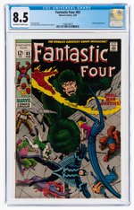 "FANTASTIC FOUR" #83 FEBRUARY 1969 CGC 8.5 VF+.