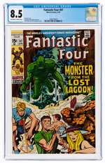 "FANTASTIC FOUR" #97 APRIL 1970 CGC 8.5 VF+.